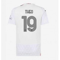 AC Milan Theo Hernandez #19 Vonkajší Ženy futbalový dres 2023-24 Krátky Rukáv